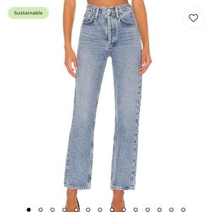 NWT Agolde 90s Pinch Waist Jeans